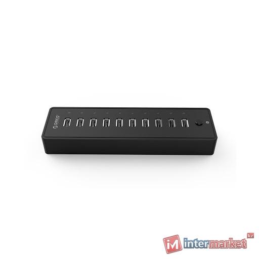 USB HUB Orico P10-U2-V1 Black